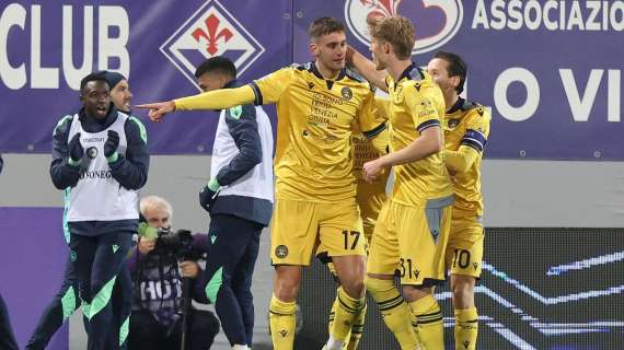 Fiorentina-Udinese 1-2, gli highlights del successo ottenuto al Franchi