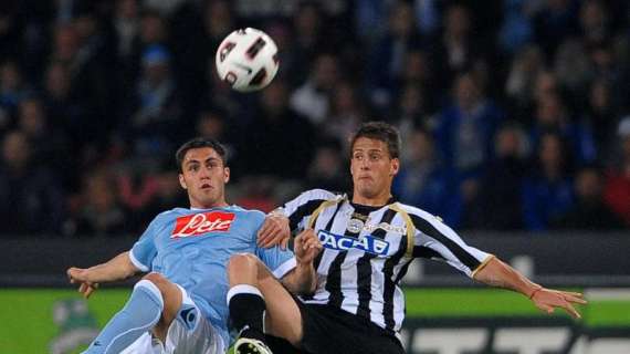 L'ultima vittoria dell'Udinese al San Paolo porta la firma di Inler. Il Napoli in casa fa paura