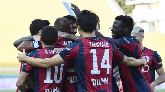 I risultati al 45': Lecce bloccato, super Bologna, Verona avanti
