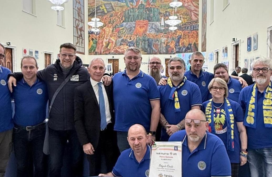 Alla UEB Cividale il Premio nazionale Fair Play For Life 2025