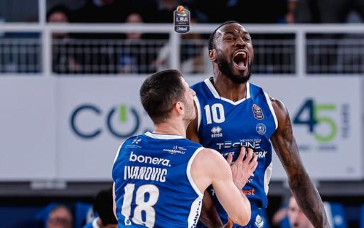 LBA, Brescia è semplicemente perfetta: l'Olimpia Milano è ko 98-92