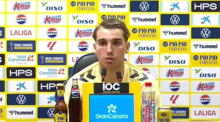 Iker Bravo si presenta al Las Palmas: "Spero di tornare a sentirmi un giocatore"