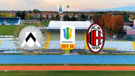 DIRETTA Udinese Primavera - Milan Primavera 0-4 RISULTATO FINALE