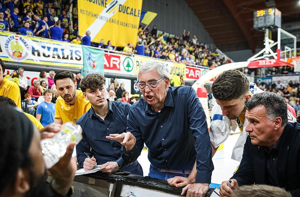 Serie A2, Pillastrini nominato "Coach of the Month" di aprile