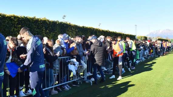 Udinese, record di tifosi: la risposta della tifoseria all'allenamento a porte aperte