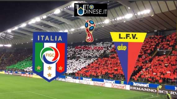 RELIVE Italia-Liechtenstein 5-0: manita azzurra al Friuli!