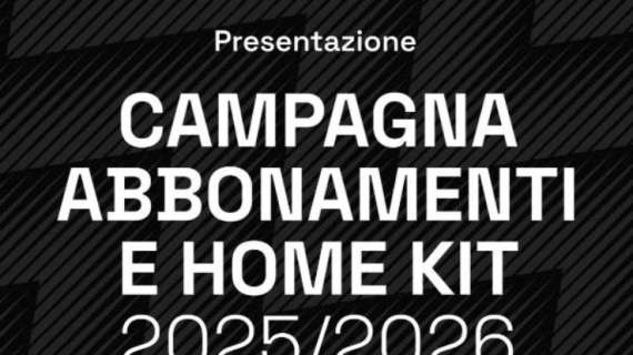 Udinese, il 15 luglio la presentazione della campagna abbonamenti e della prima maglia