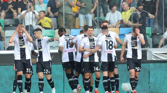 Udinese, contro il Lecce nomi speciali sulle maglie dei giocatori: il motivo