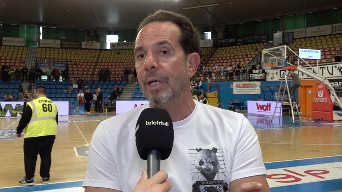 APU Udine-Pallacanestro Trieste 70-89, Pedone: "Dispiace aver perso, pubblico strepitoso"