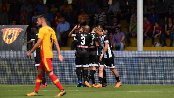 Benevento-Udinese 3-3, LE PAGELLE: dietro malissimo, Balic e Behrami ci provano, Lasagna provvidenziale