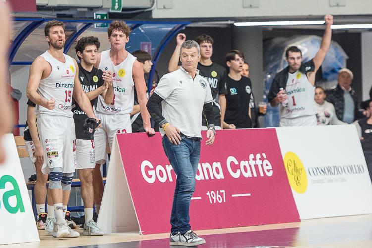 Dinamo Gorizia, coach Tomasi: "Sono assolutamente orgoglioso del percorso compiuto"