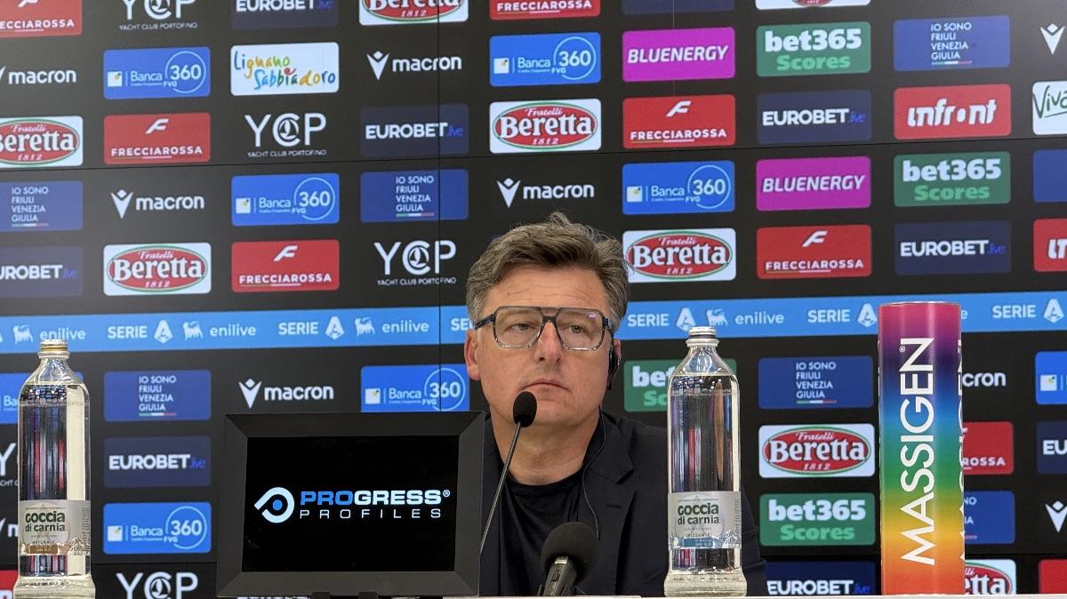 Udinese, Runjaic in conferenza: "Siamo grati per poterci godere questi momenti"