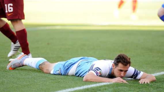 QUI LAZIO: Klose rientra da metà ottobre