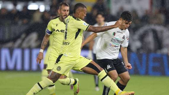 VIDEO - Spezia-Udinese 1-1, gli highlights del match: a Reca risponde Lovric