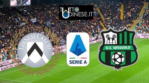 RELIVE Serie A Udinese-Sassuolo 3-0: grande vittoria! Missione compiuta, si gira a 24!