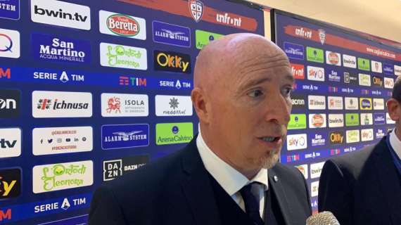 QUI CAGLIARI. Maran: "Quando si perde poco la sconfitta brucia, in allenamento ho visto la rabbia giusta"