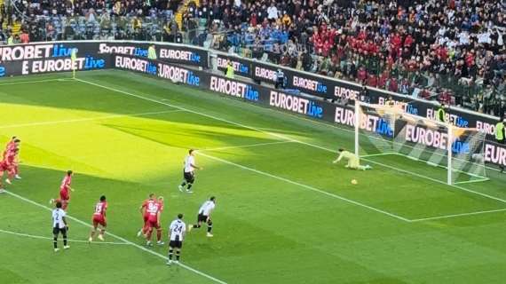 Udinese-Atalanta, Success va sul dischetto e sbaglia: il motivo del cambio di tiratore