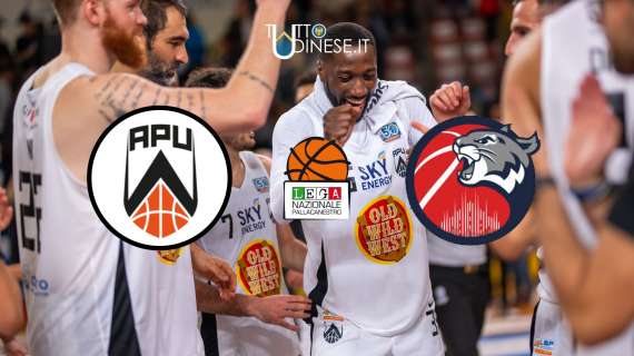 DIRETTA Serie A2 Apu Udine-Urania Milano 75-74: RISULTATO FINALE