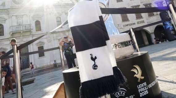 Supercoppa Europea, gli Spurs sono in città: "Udine, siamo qui"