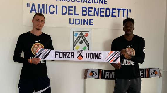 Apu Udine, Mobio e Deangeli si presentano: "Porteremo voglia, atletismo e fisicità"