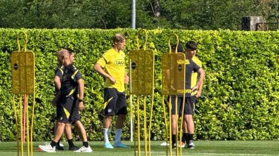 Udinese, si rivede Kristensen in allenamento: è il primo dopo il rientro 