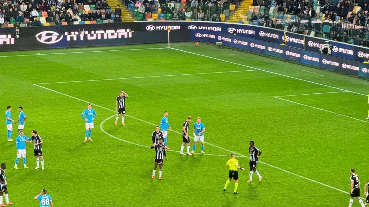 Udinese-Napoli, entra Lucca: l’accoglienza dello stadio 