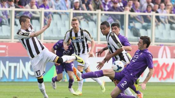 Fiorentina e Udinese in numeri 