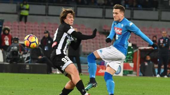 Napoli - Udinese 1-0, LE PAGELLE: la prestazione c'è, ma poco in attacco, Pezzella su, Widmer giù