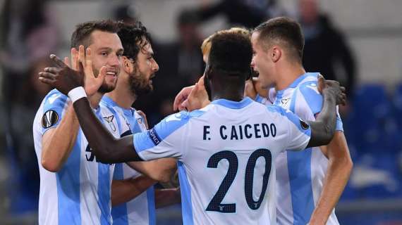 QUI LAZIO. Vittoria sul Nizza e passaggio del girone da prima in classifica per la Lazio