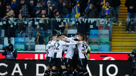 Udinese, mal di vantaggio: seconda volta che viene beffata nel finale