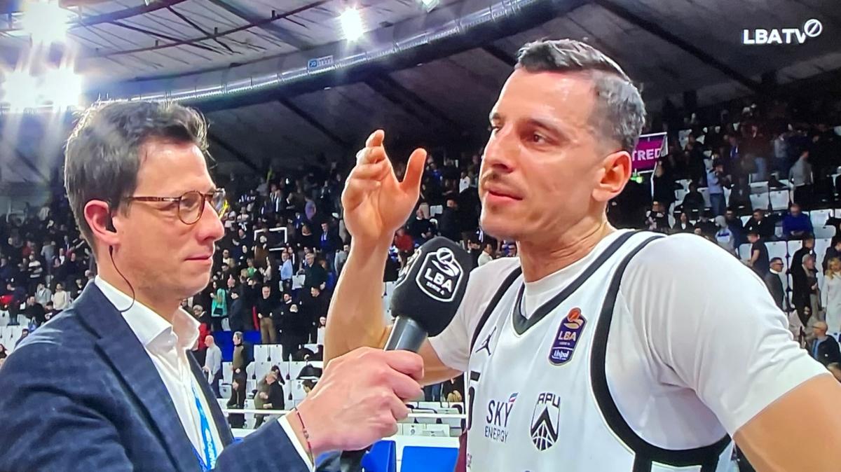 APU Udine, Alibegovic a LBATV: "Brescia è tornata in partita grazie a noi"