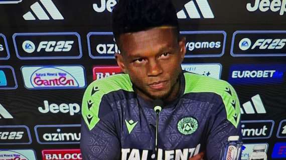 Udinese, Kabasele in conferenza: "Il campionato in generale è buono ma il calcio si ricorderà sempre le ultime partite"