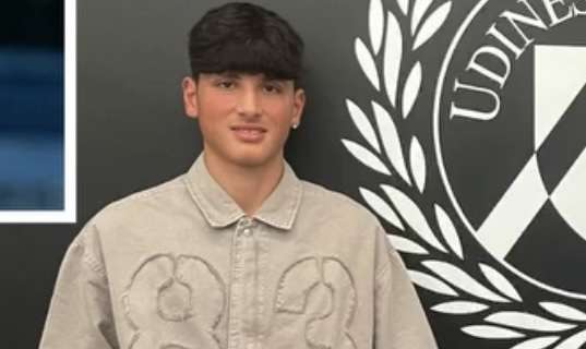 Giovanili Udinese, innesto per l'Under 17: arriva Tripodi