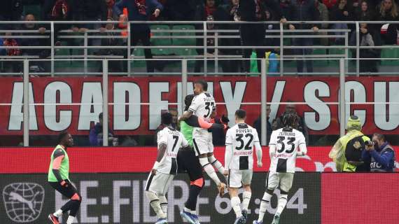 Udinese, con Cioffi sei la squadra che ha subito più gol