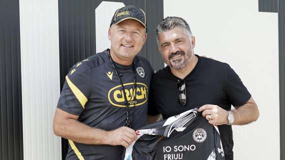 Udinese, il Ct dell’Italia Gattuso in visita al “Bruseschi”