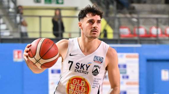 UFFICIALE - Lorenzo Caroti lascia l'Apu Udine dopo due stagioni