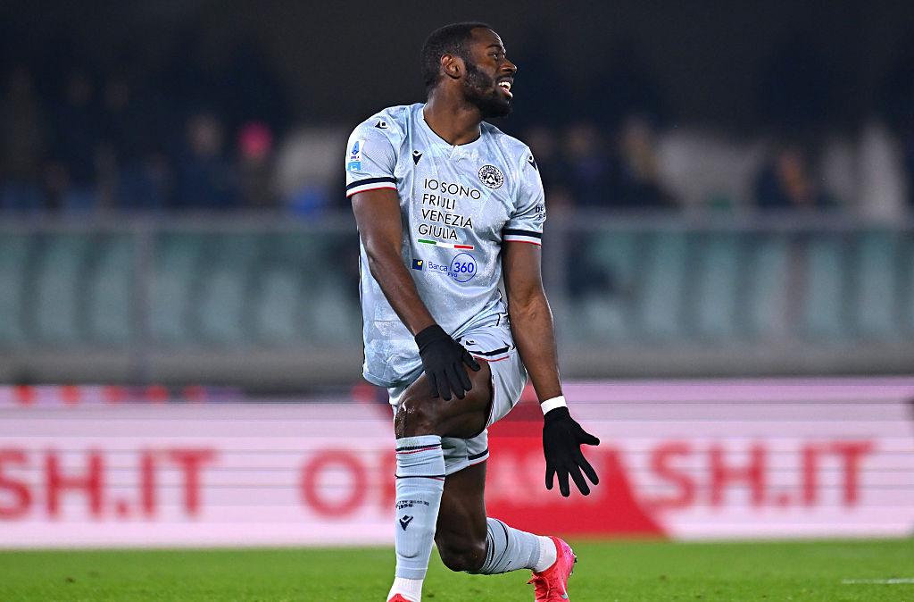 Udinese, Davis a DAZN: "Se rendo così è anche grazie al sostegno tecnico della squadra"