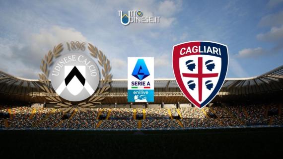 Serie A Udinese-Cagliari 1-1: i bianconeri non sanno più vincere