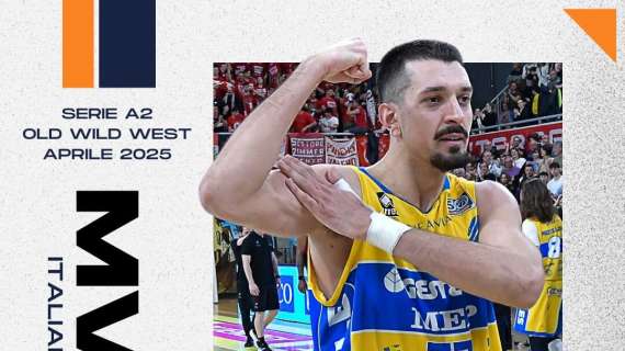 Ueb Cividale, Dell'Agnello MVP italiano del mese di Aprile in Serie A2