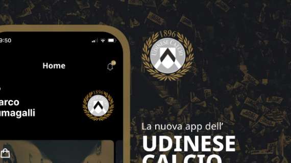 Udinese, lanciata la nuova app per cellulare: cosa cambia 