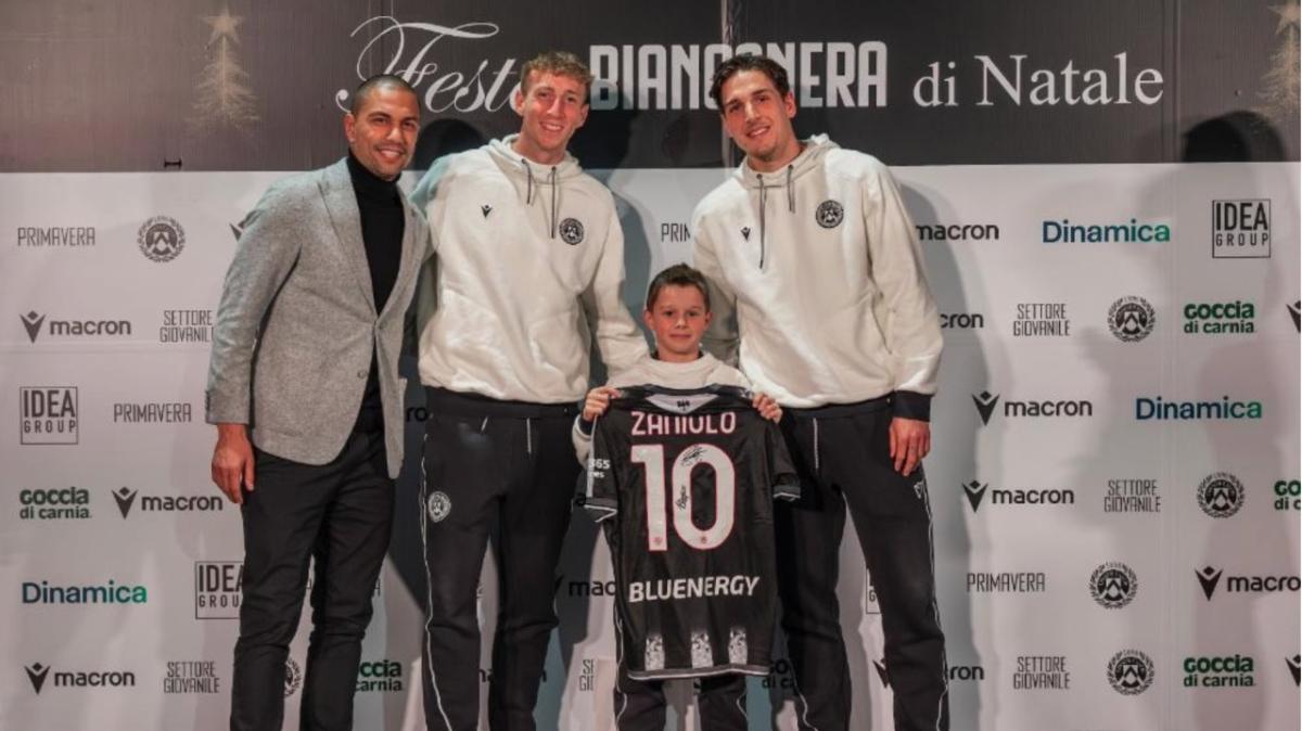 Udinese, il settore giovanile si ritrova in vista delle festività natalizie