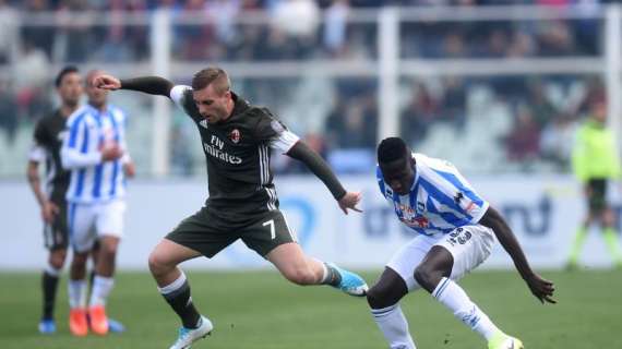 Oggi incontro con il Pescara, sul piatto Coulibaly