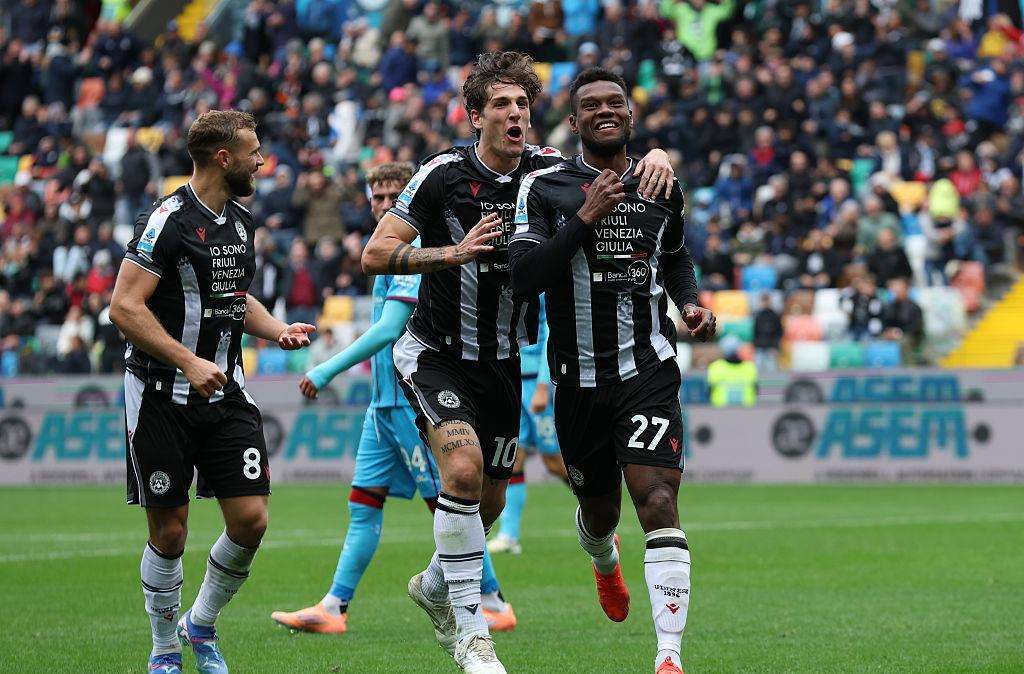 Udinese-Cagliari 1-1, LE PAGELLE: Kabasele pesca il pari, Zaniolo e Bayo sprecano