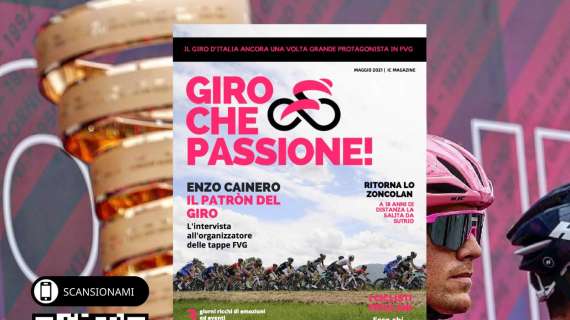 Il Giro d'Italia arriva in FVG: clicca qui per leggere il nostro speciale! 