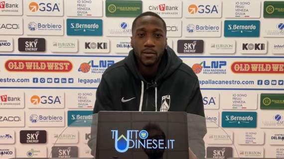 Apu Udine, Ikangi: "Ci aspetta un girone di ritorno diverso da quelli di andata"