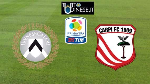 RELIVE PRIMAVERA Udinese-Carpi 3-0: Ewandro, Parpinel e Djoulou firmano il tris friulano