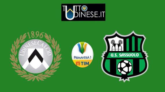 RELIVE Primavera Udinese-Sassuolo 1-0: tornano a vincere i bianconeri, la decide Pacos Melo