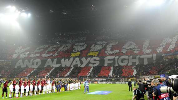 Milan: respinto il ricorso, curva chiusa