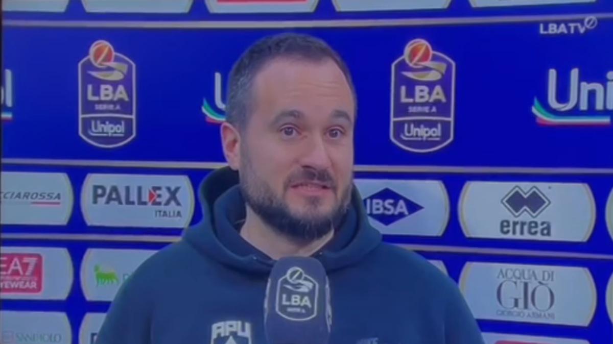 Olimpia Milano-APU Udine, Vertemati a LBATV: "Molto dipenderà dal loro approccio"