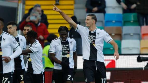 Udinese, che inizio per Lucca: meglio di lui solo Iaquinta come numeri